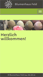 Mobile Screenshot of blumen-samstagern.com